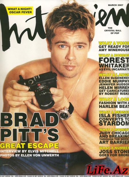 Бред Питт - Brad Pitt [Interview] [5 фото]