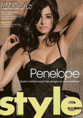 Penelope Cruz in Style, July 2oo7 [4 скана]